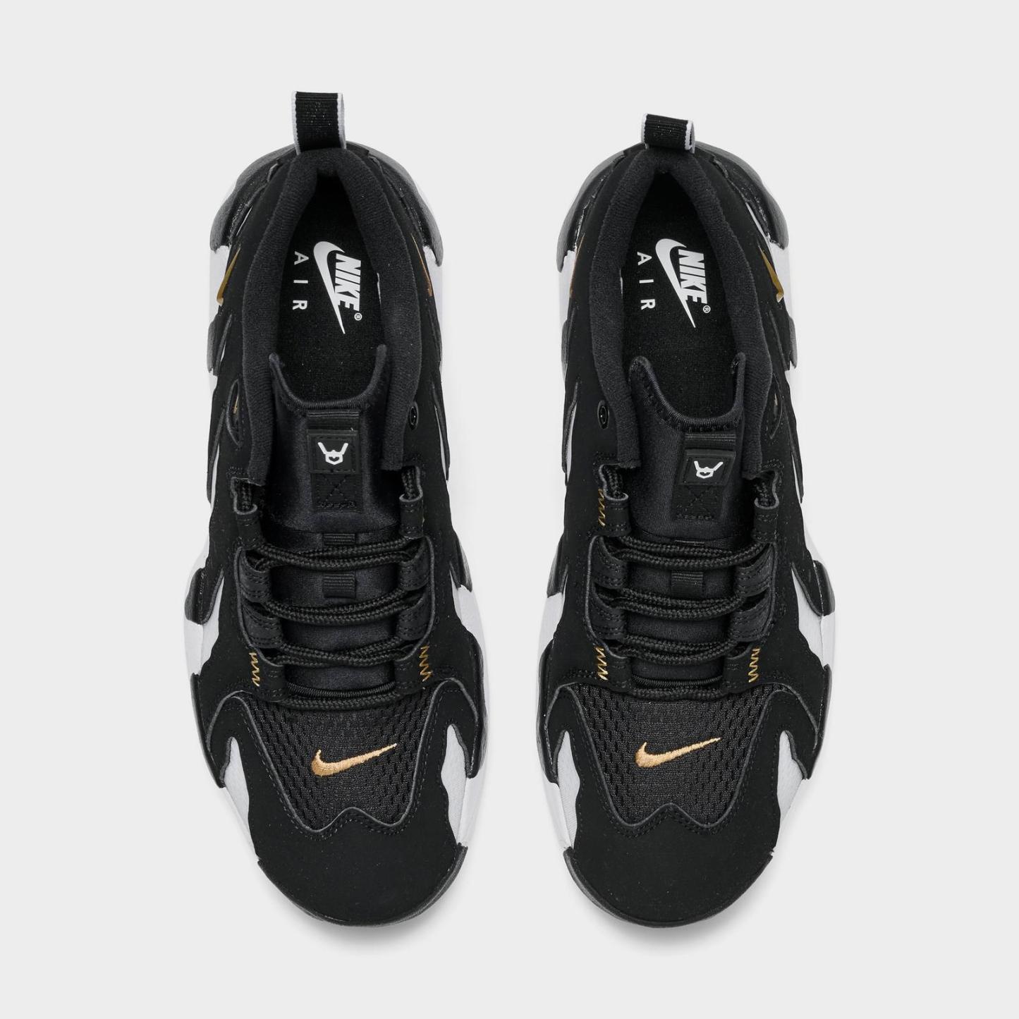 Big Kids' Nike Air DT Max '96 Low Casual Shoes - Black/Metallic Gold/White