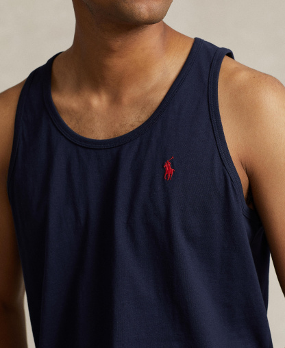 Polo Ralph Lauren Men's Washed Jersey Tank Top - Ink
