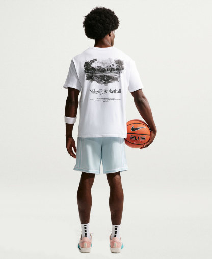 Nike Men's Basketball Short-Sleeve T-Shirt - White