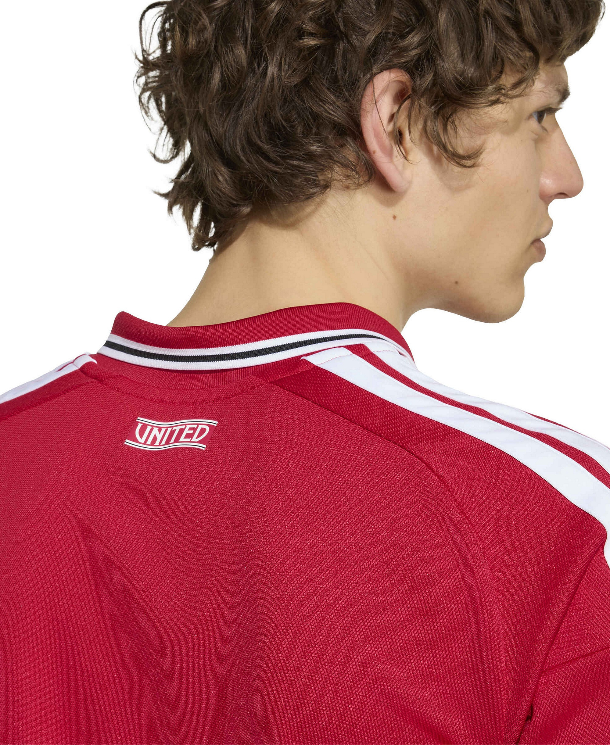 adidas Men's Red Manchester United 2026/27 Home Replica Jersey - Red
