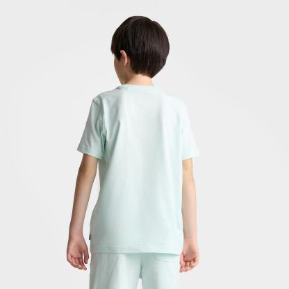 Boys' Big Kids' New Balance Chenille Logo T-Shirt - Glint Blue - view 4