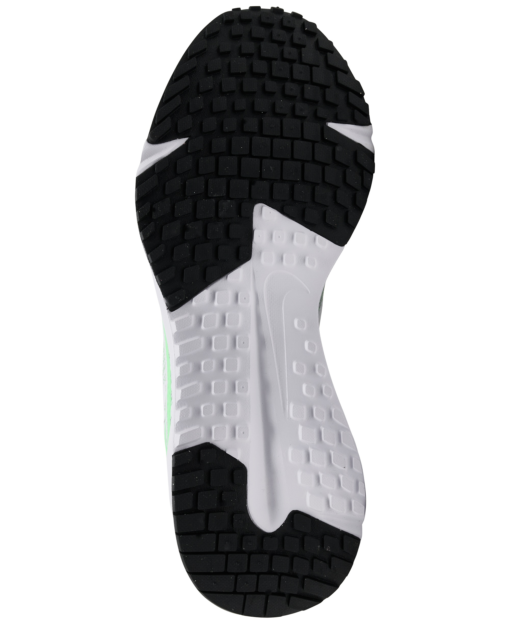 Nike Women's Run Defy Running Sneakers from Finish Line - White, Green
