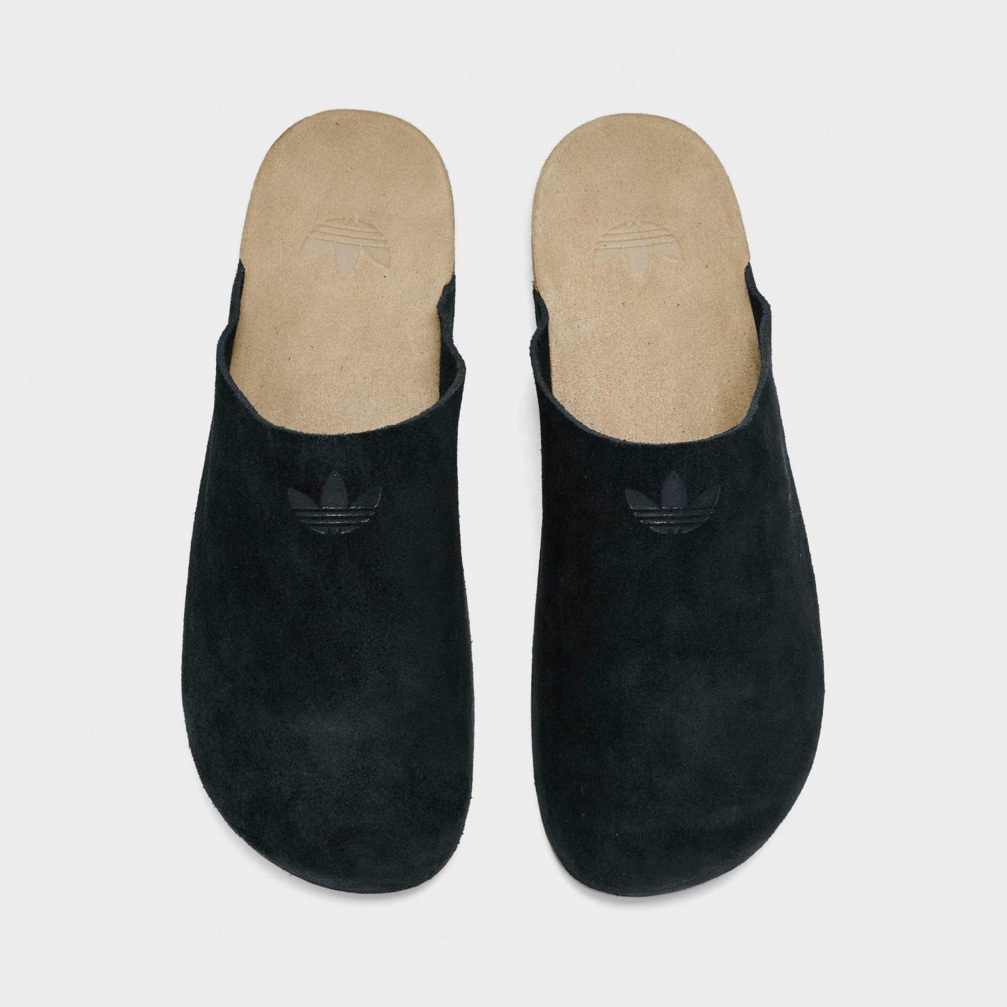 Men's adidas Originals Adimule Slide Sandals - Core Black/Core Black/Gum - Top view