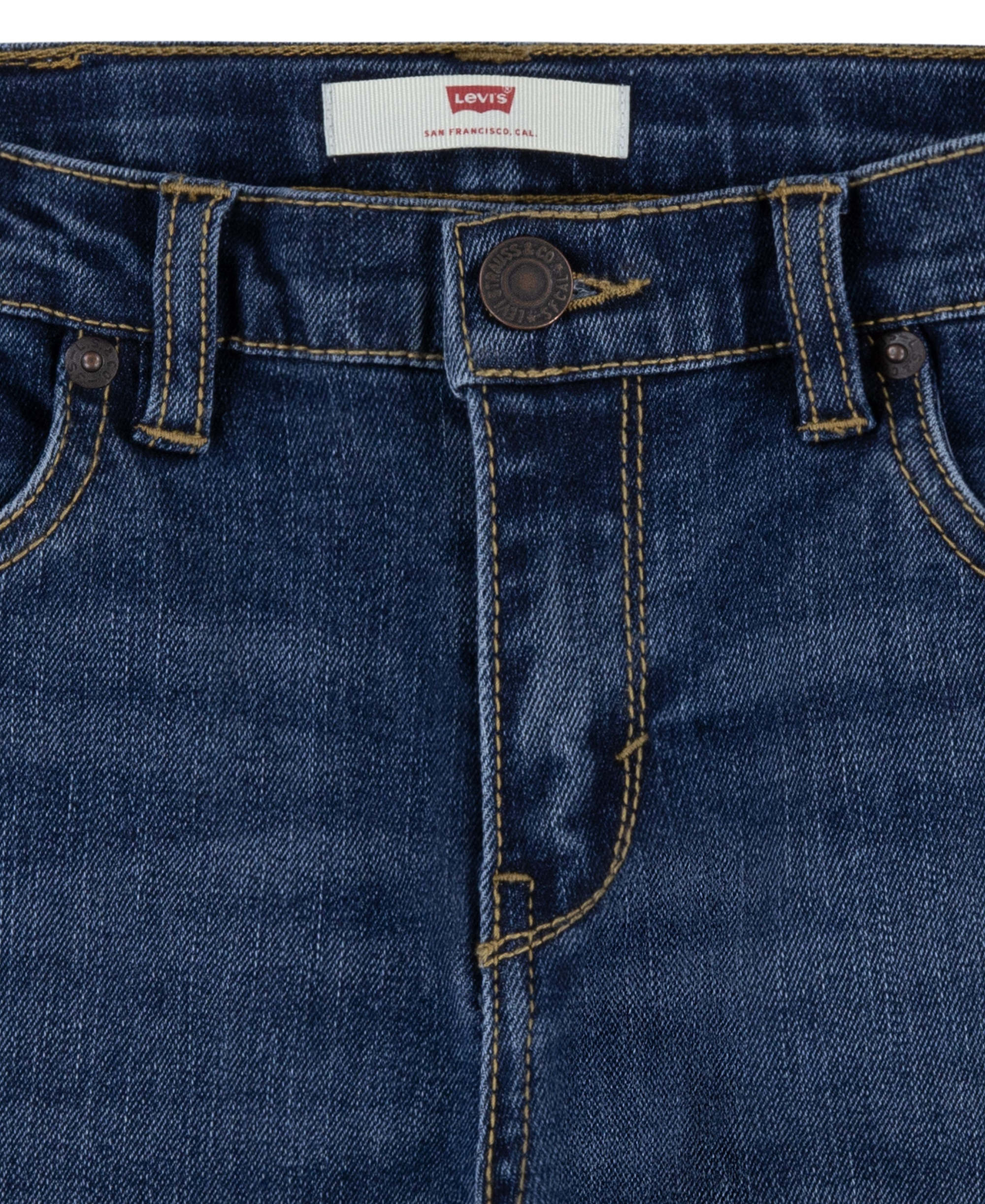 Levi's Girls' 7-16 Mid-Rise Classic Bootcut Denim Jeans - Blue