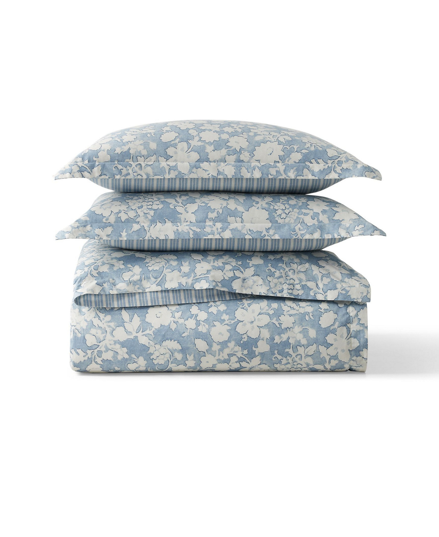 Lauren Ralph Lauren Heather Reversible 3-Pc. Comforter Set, Full/Queen - Blue