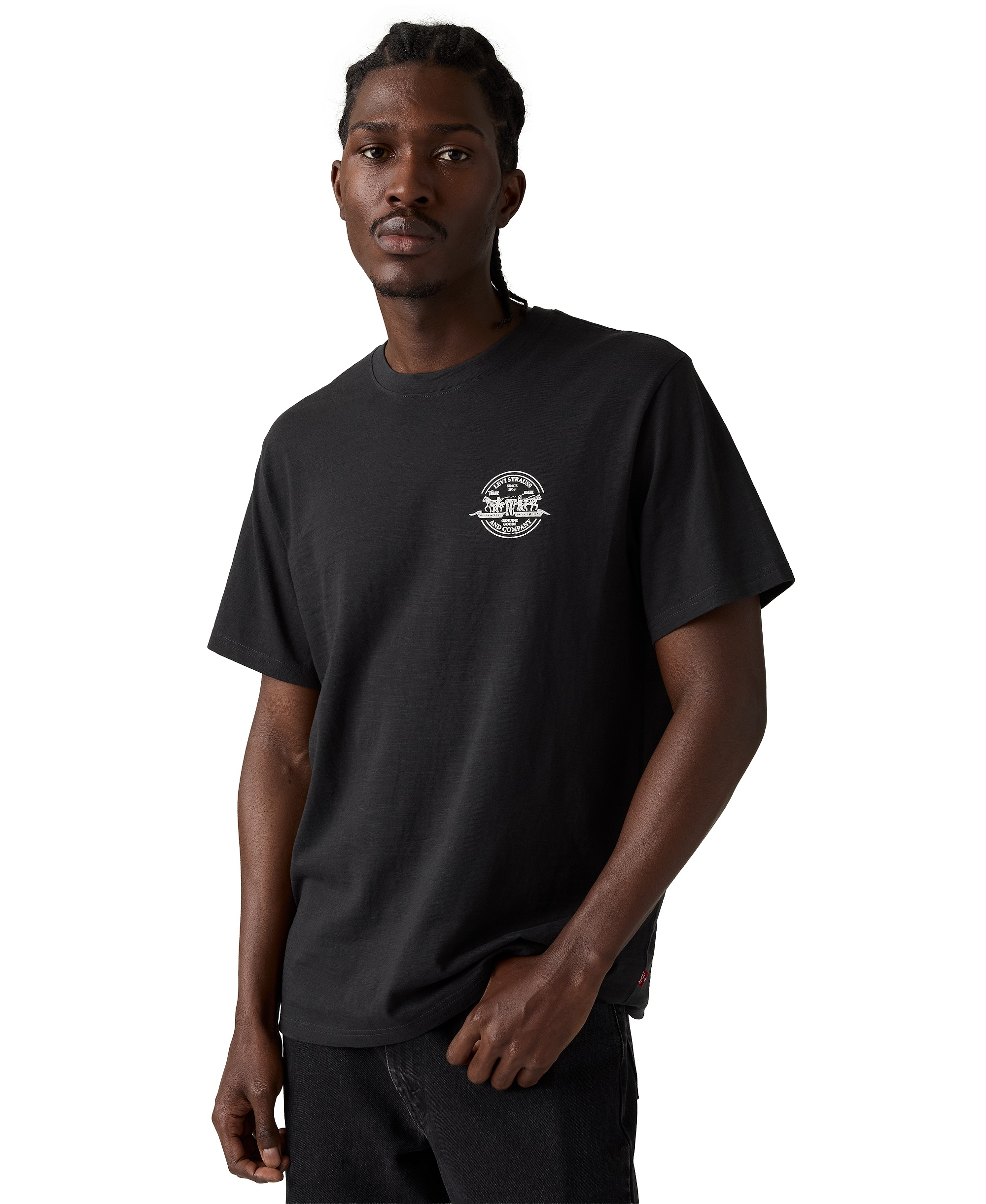 Levi's Men's Signature Graphic T-Shirt - Black