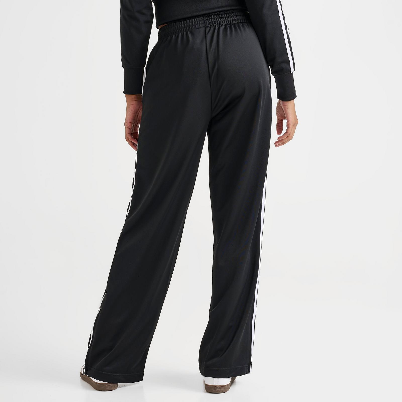 Women's adidas Originals adicolor 3-Stripes Firebird Loose Track Pants - Black - view 4