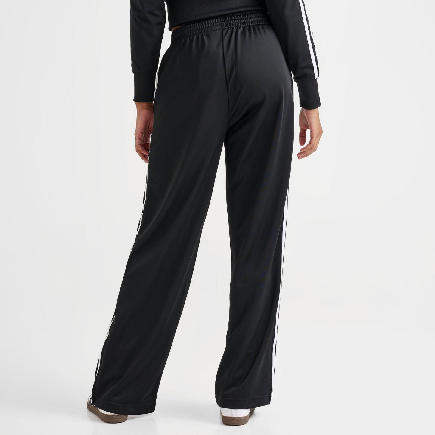Women's adidas Originals adicolor 3-Stripes Firebird Loose Track Pants - Black - view 4