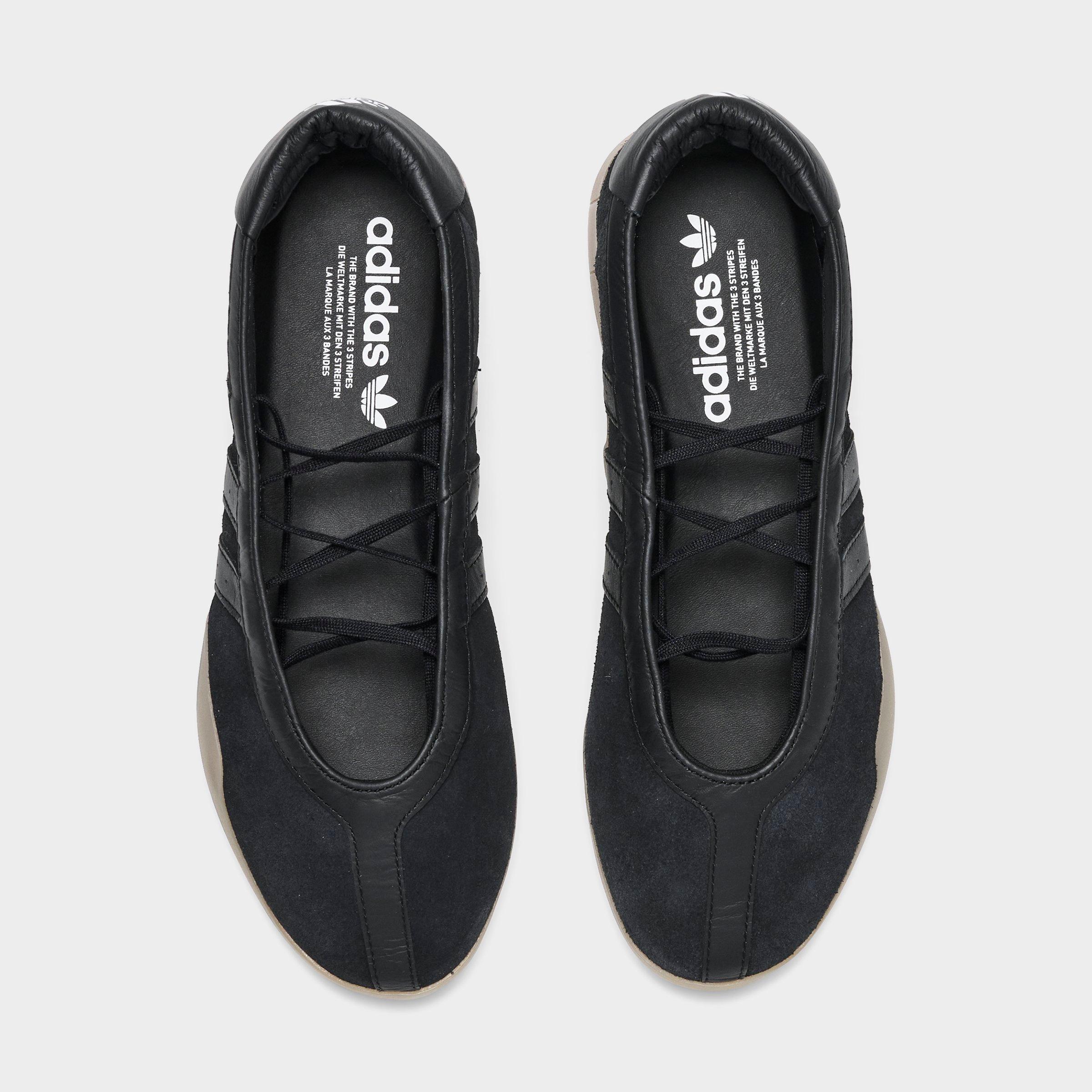 Women's adidas Originals Taekwondo Mei Ballet Casual Shoes - Core Black/Cloud White/Gum (JQ0669-001) - Top view