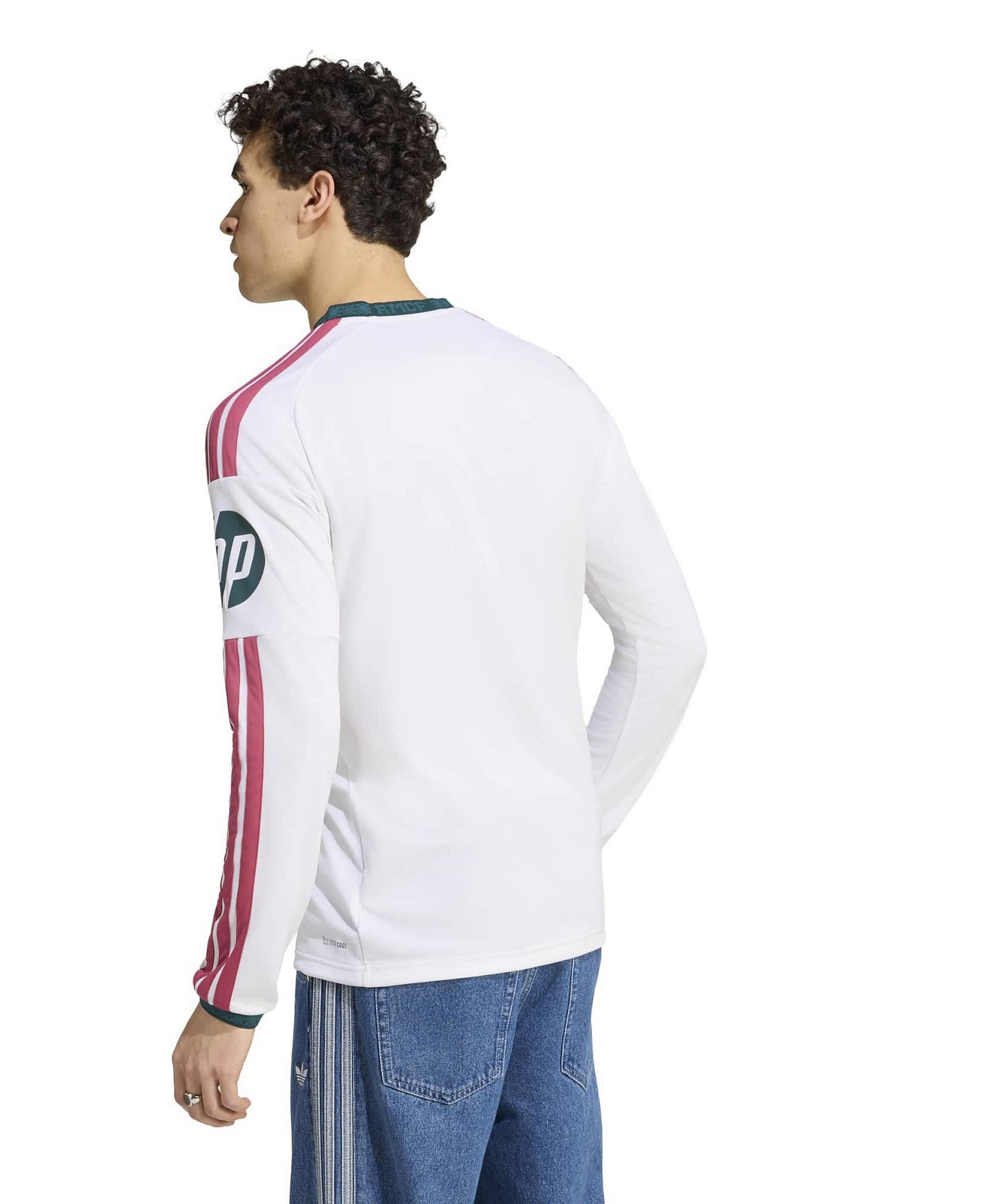 adidas Men's White Real Madrid 2026/27 Home Replica Long Sleeve Jersey - White