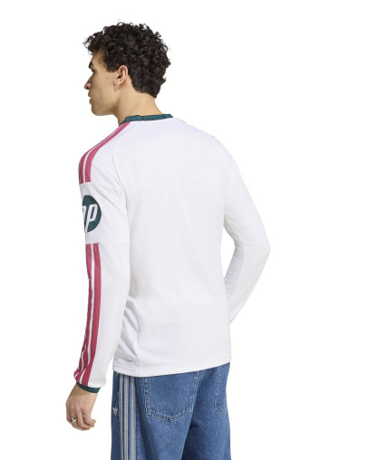 adidas Men's White Real Madrid 2026/27 Home Replica Long Sleeve Jersey - White