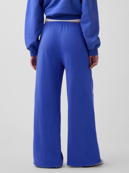 VintageSoft Baggy Sweatpants - Dazzling blue