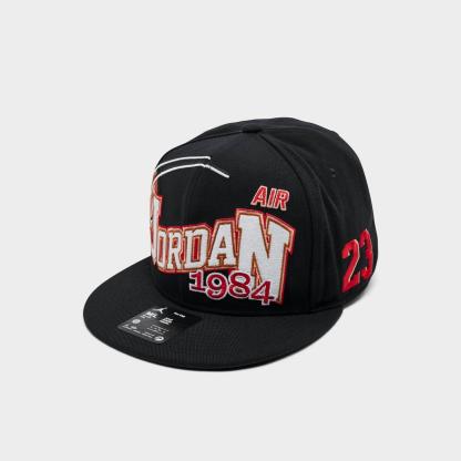 Jordan Pro Structured Snapback Hat - Black/Anthracite/Black - view 1