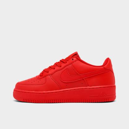 Big Kids' Nike Air Force 1 Low Casual Shoes - Red