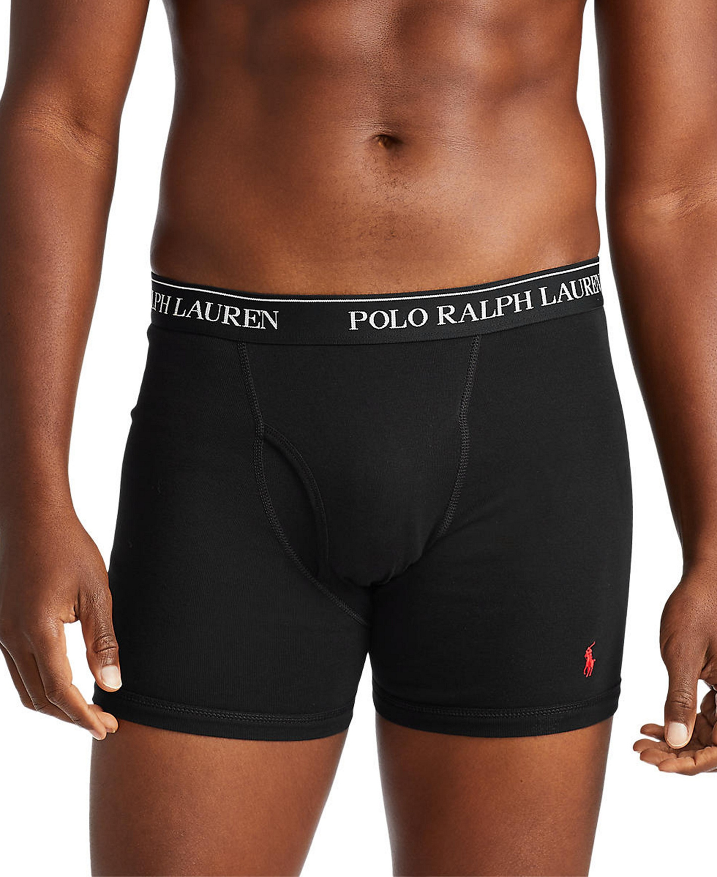 Polo Ralph Lauren Men's 3-Pack Classic Cotton Boxer Briefs - Andover Heather