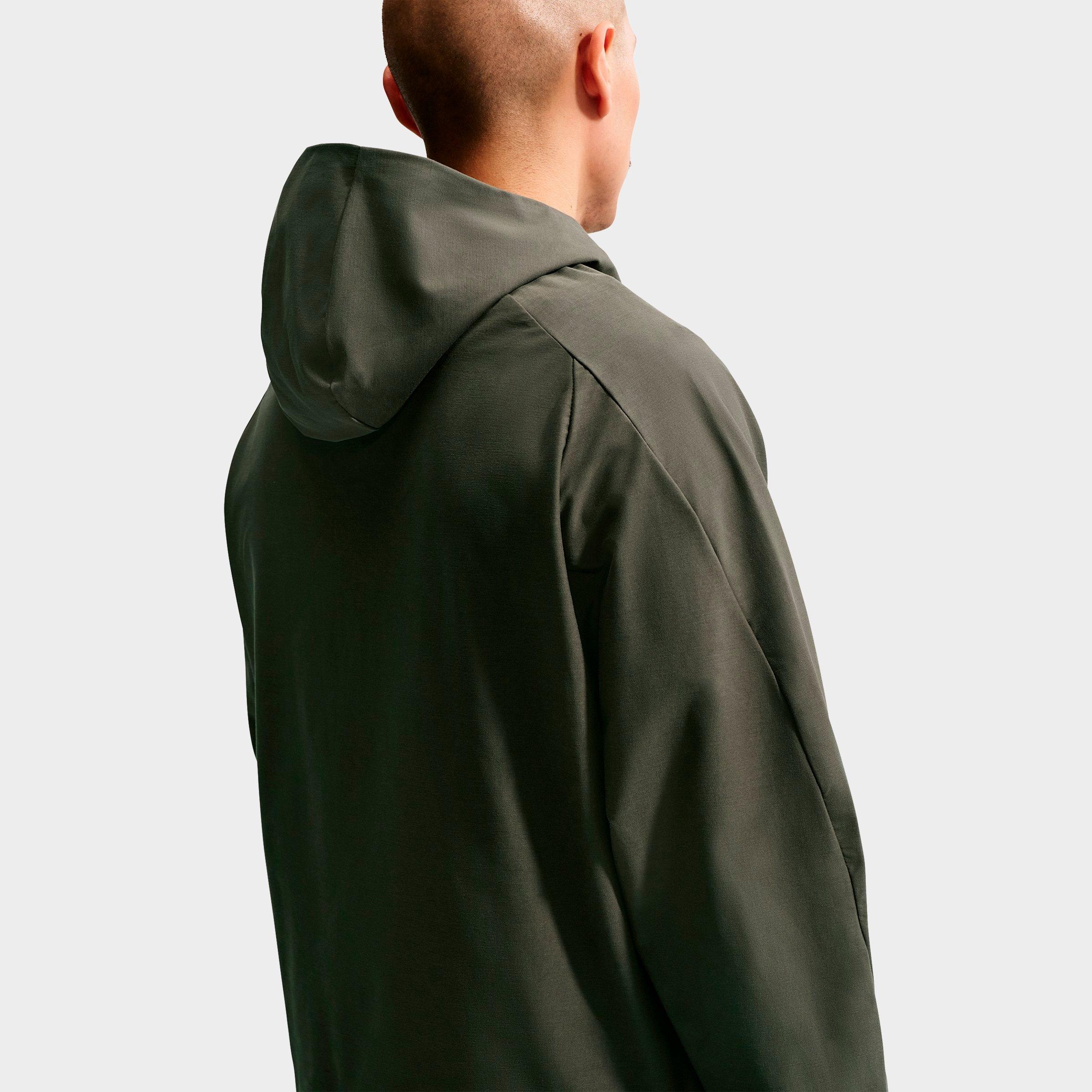 Men's Nithtke Tech Shori Knit Full-Zip Windbreaker Jacket - Cargo Khaki/Black