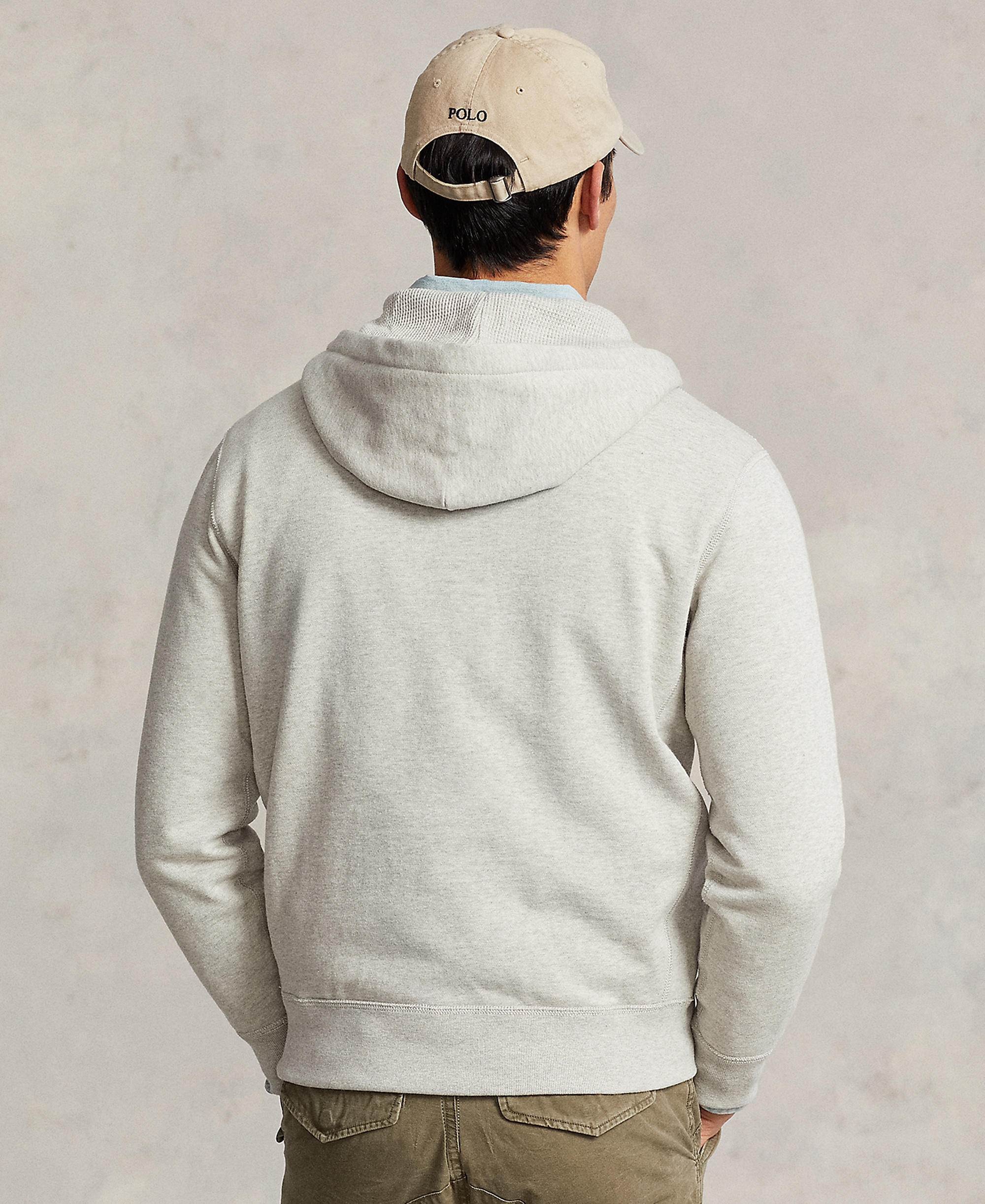 Polo Ralph Lauren Men's Signature Fleece Hoodie - Light Spring Heather