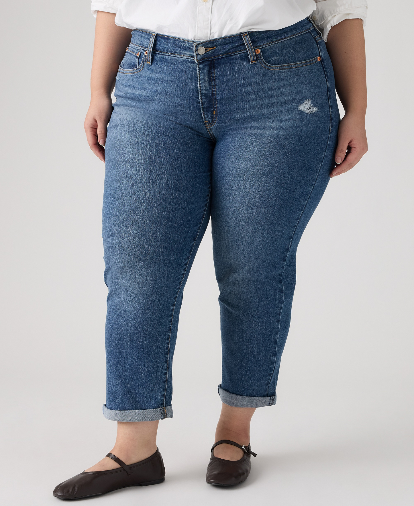 Levi's Women's Relaxed Boyfriend Tapered Leg Jeans - So On