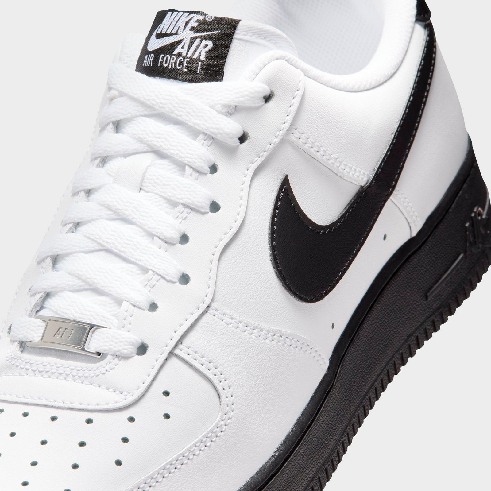 Men's Nike Air Force 1 '07 Low Casual Shoes - White/Black