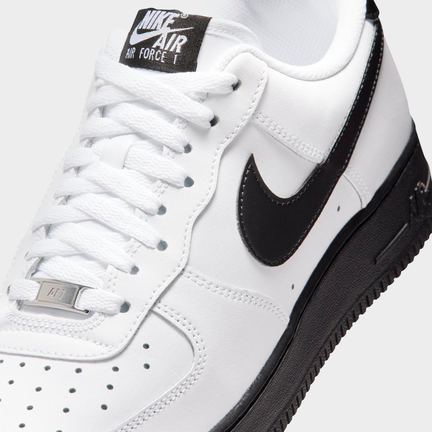 Men's Nike Air Force 1 '07 Low Casual Shoes - White/Black