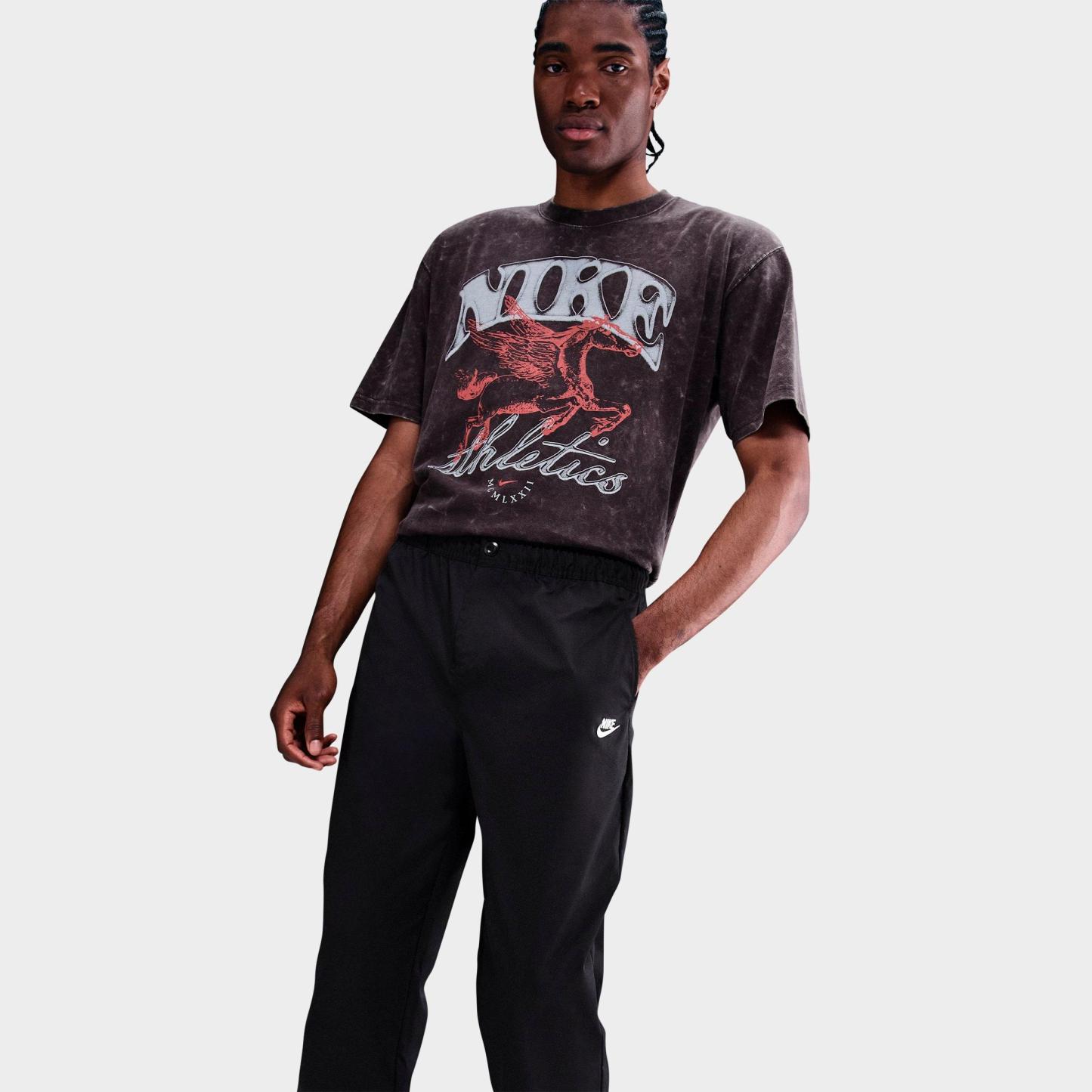 Men's Nithtke Club Woven Tapered Pants - Black/White