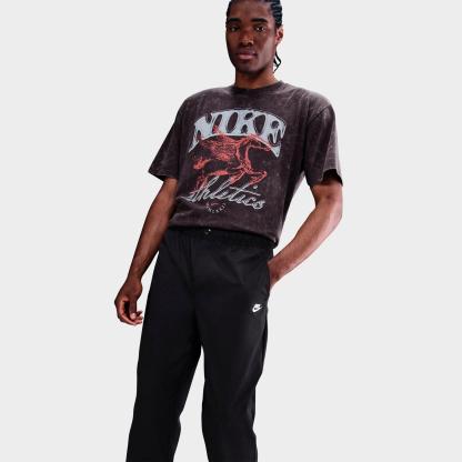 Men's Nithtke Club Woven Tapered Pants - Black/White