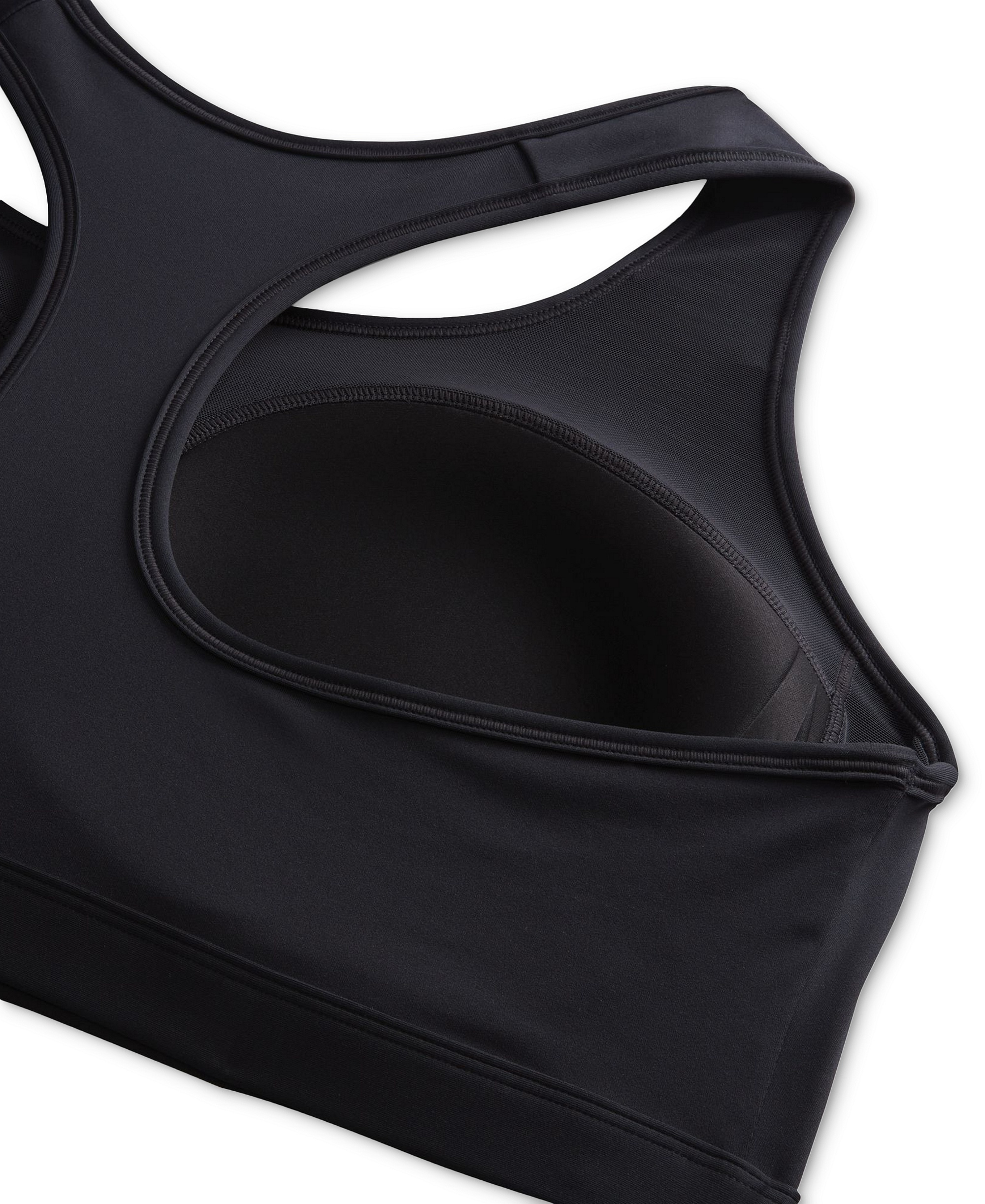 Nike Women's Swoosh Padded Sports Bra - Black