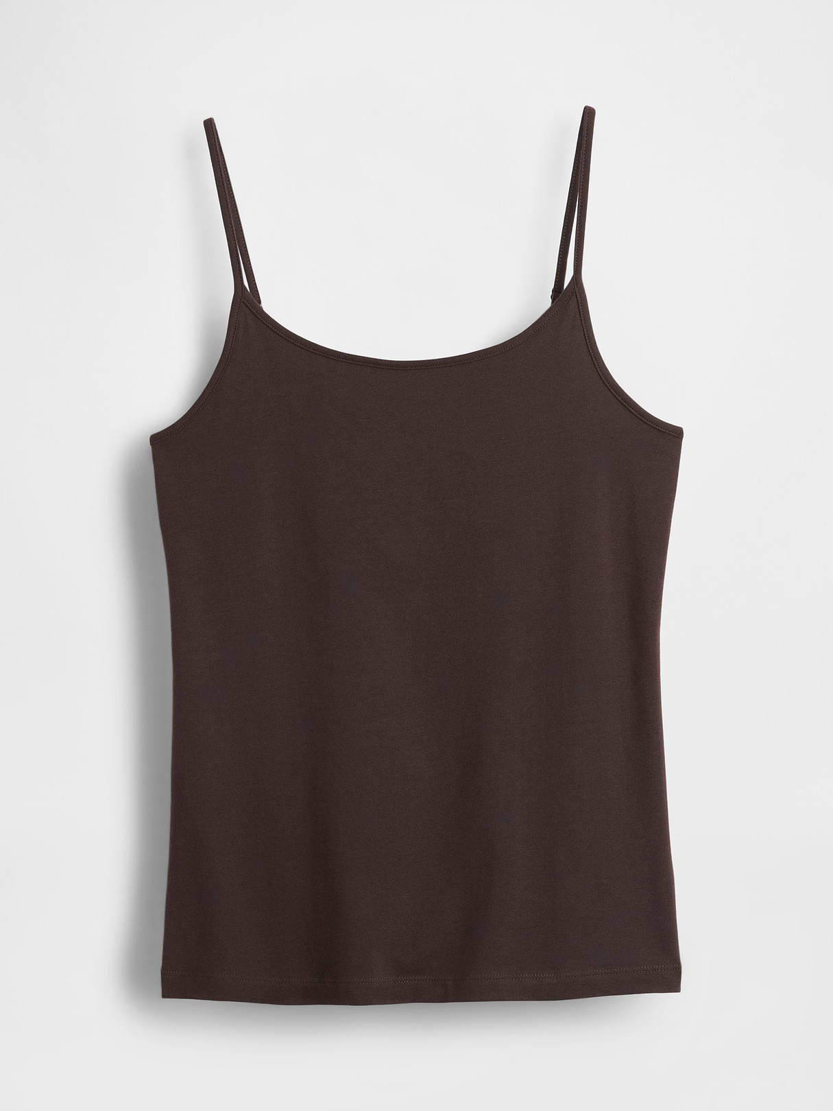 CloseKnit Basic Cami - Brown noir