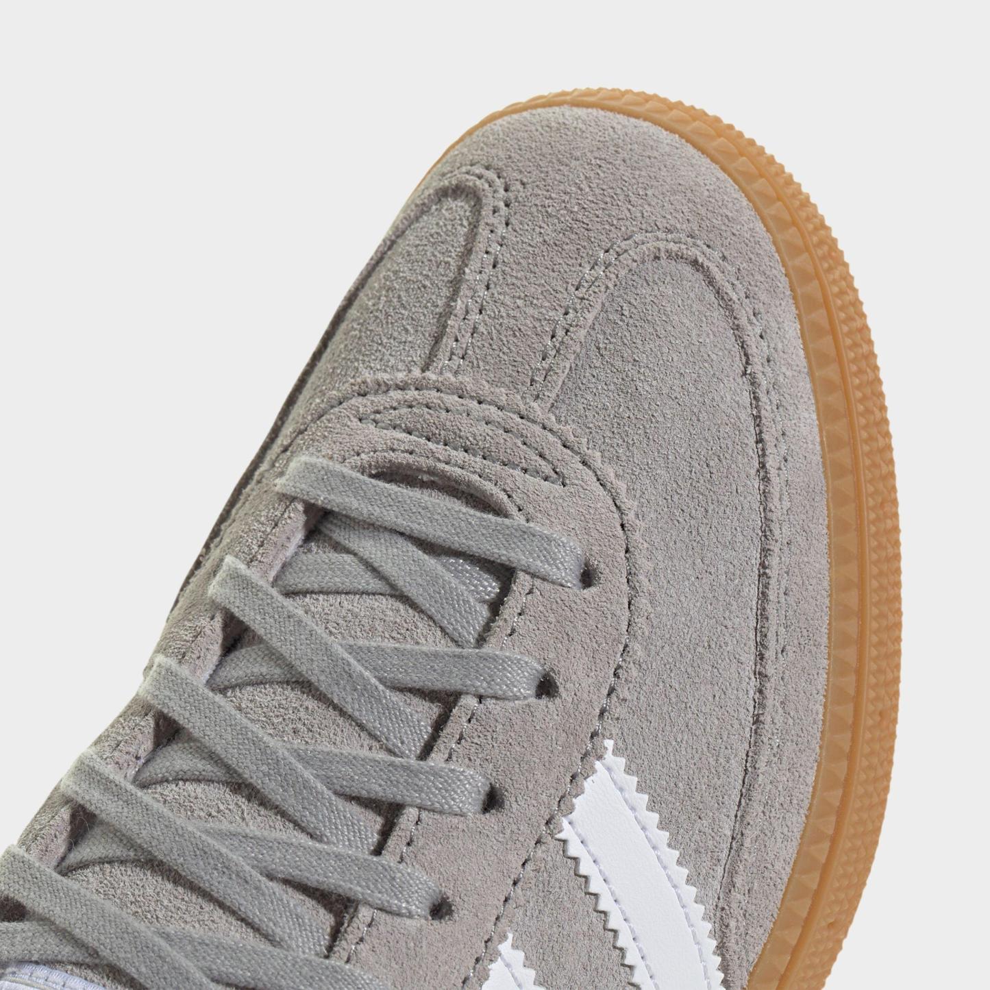 Big Kids' adidas Originals Handball Spezial Casual Shoes - Part 1 - Grey Two/Cloud White/Gum - Detail shot