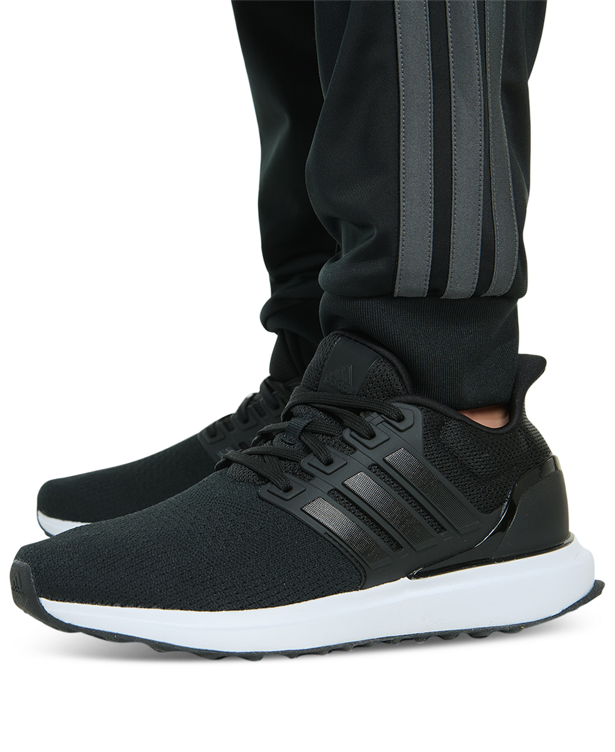 adidas Boys' 8-20 Pull-On Jogger Pant - Black/Gray