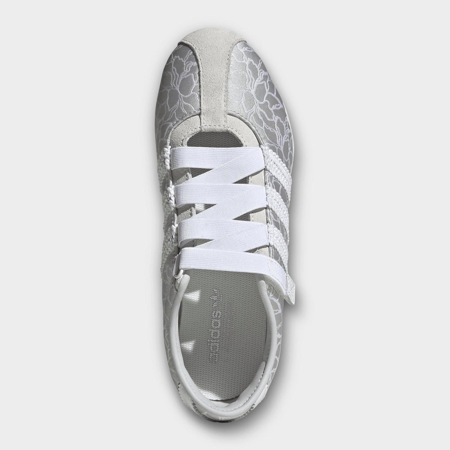 Women's adidas Originals Tokyo MJ Casual Shoes - Part 1 - Silver Metallic/Cloud White/Grey One - Top view