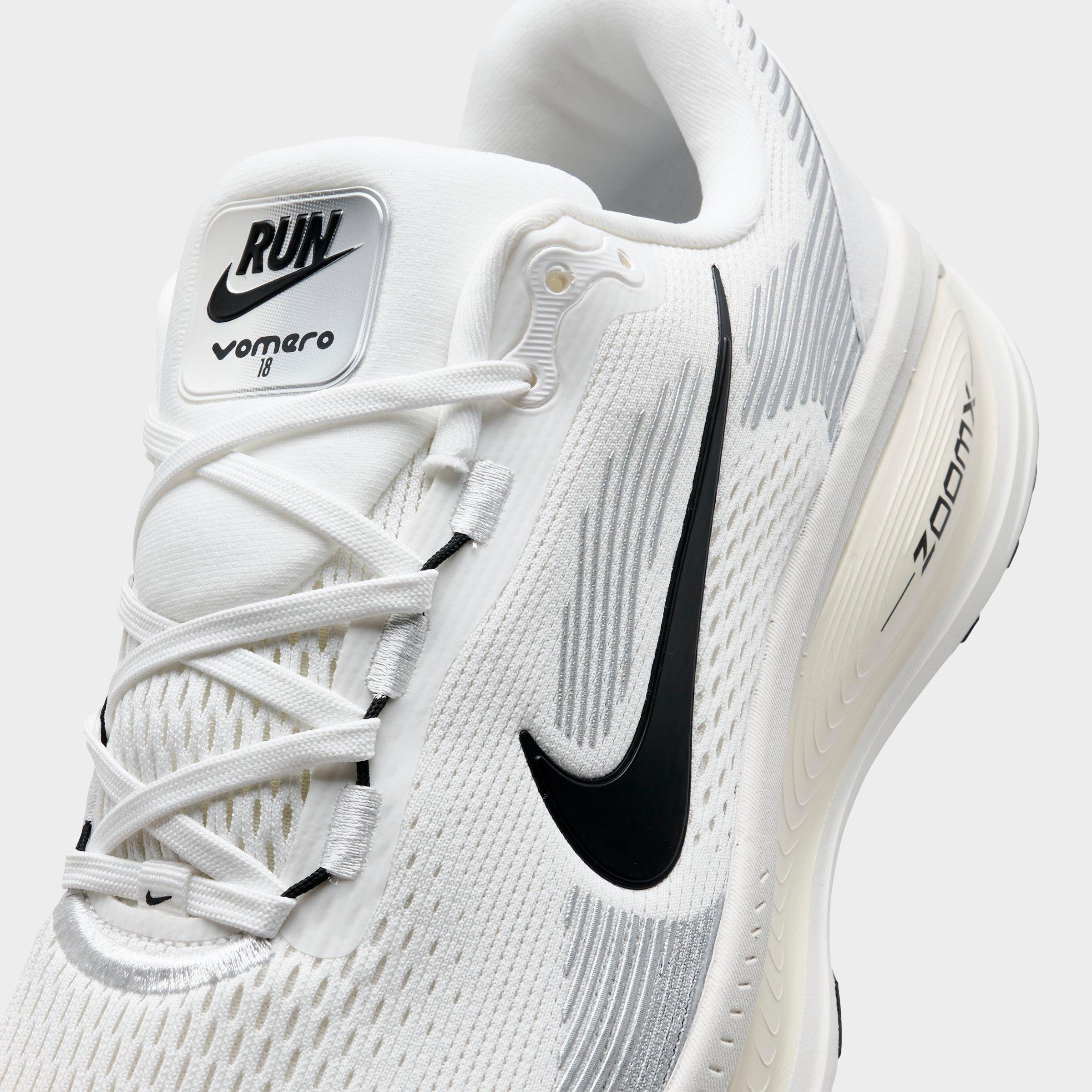 Men's Nithtke Vomero 18 Running Shoes - Part 1 - Summit White/Coconut Milk/Coconut Milk/Black - Detail shot