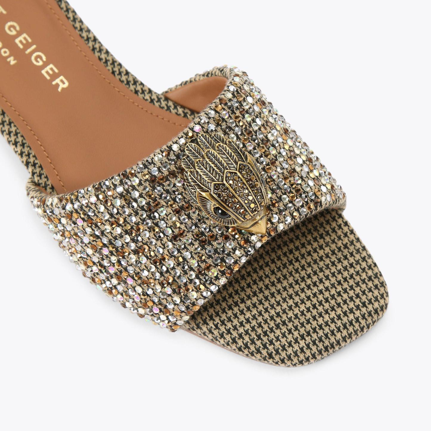 Kurt Geiger London Kensington Flat Sandal - Beige - view 5