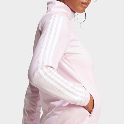Women's adidas Sportswear DAYREADY Full-Zip Track Top - Clear Pink