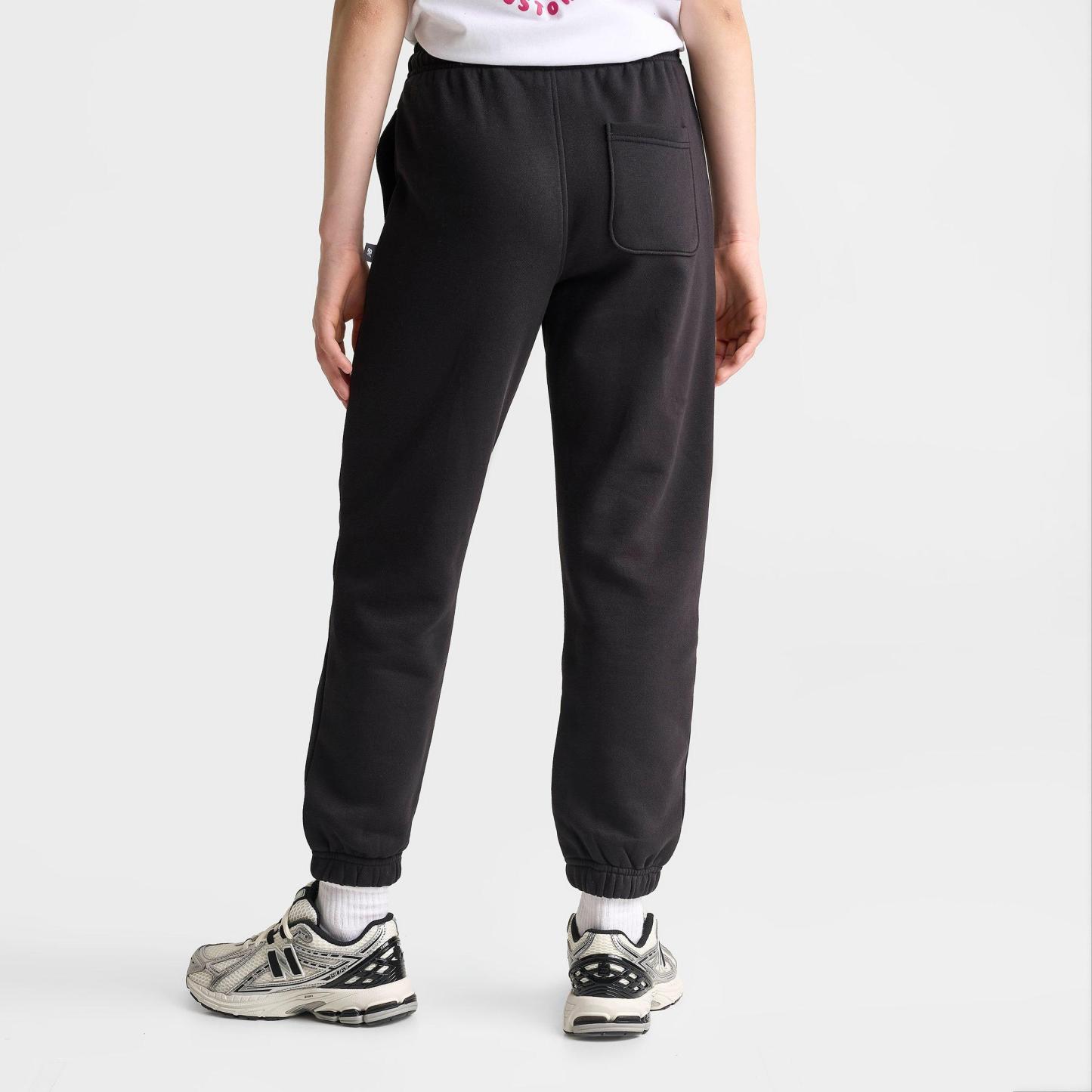 Girls' Big Kids' New Balance Chenille Arch Jogger Pants - Caviar - view 4