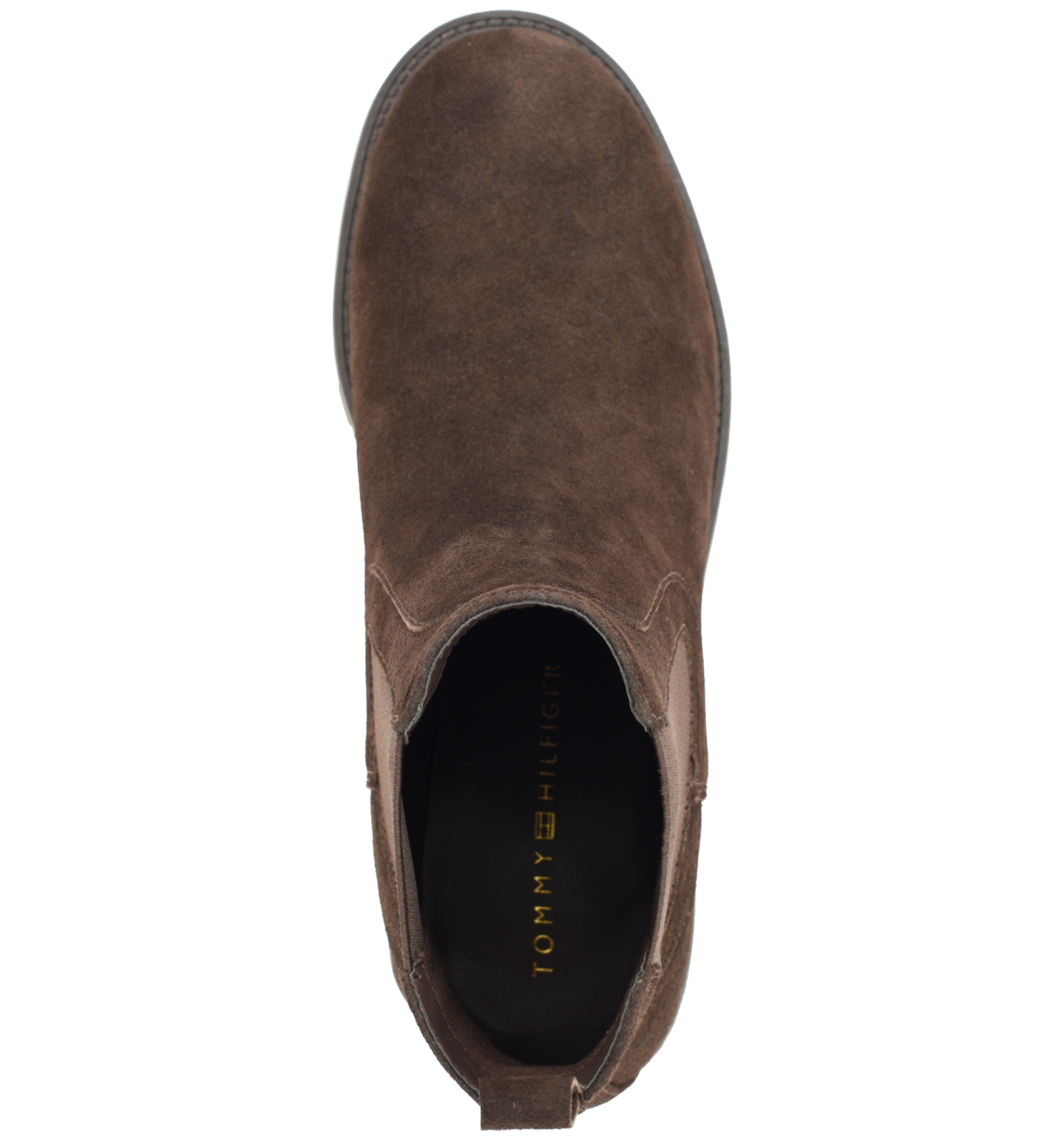 Tommy Hilfiger Women's Valma Chelsea Lug Sole Booties - Dark Brown