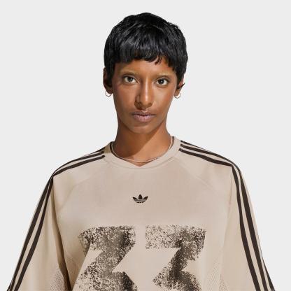 Women's adidas Originals Jersey Top - Wonder Beige