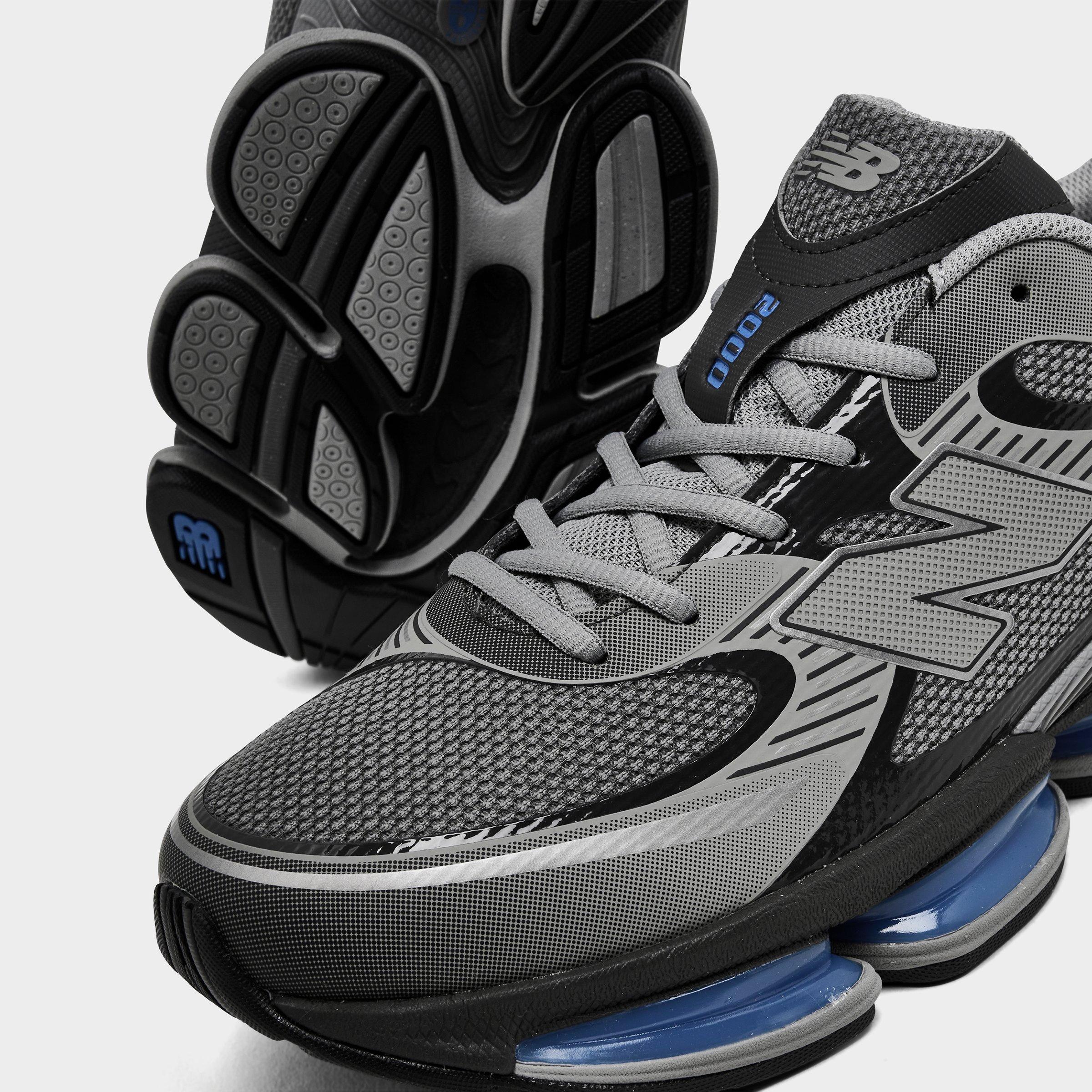 Men's New Balance ABZORB 2000 Casual Shoes - Faded Black/Blue - view 3