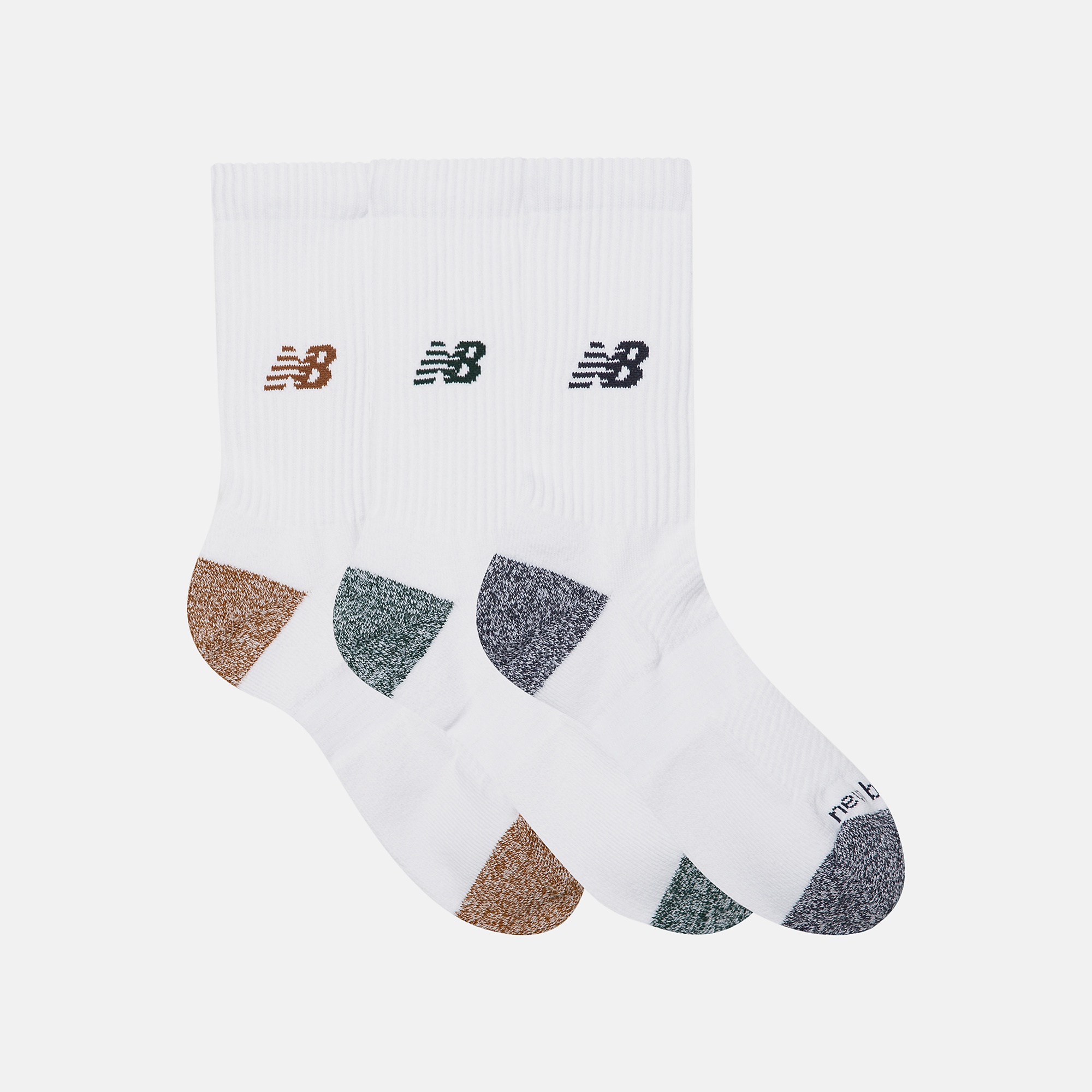 New Balance Active Crew Socks 3 Pack, LAS35203AS9