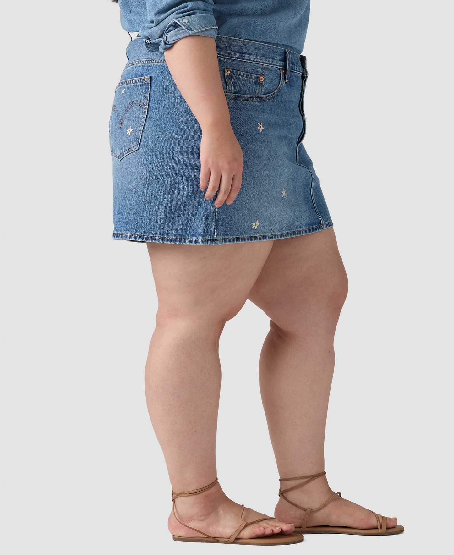 Levi's Premium Women's Icon Cotton Denim Skirt - Bee In The Bonnet Skirt