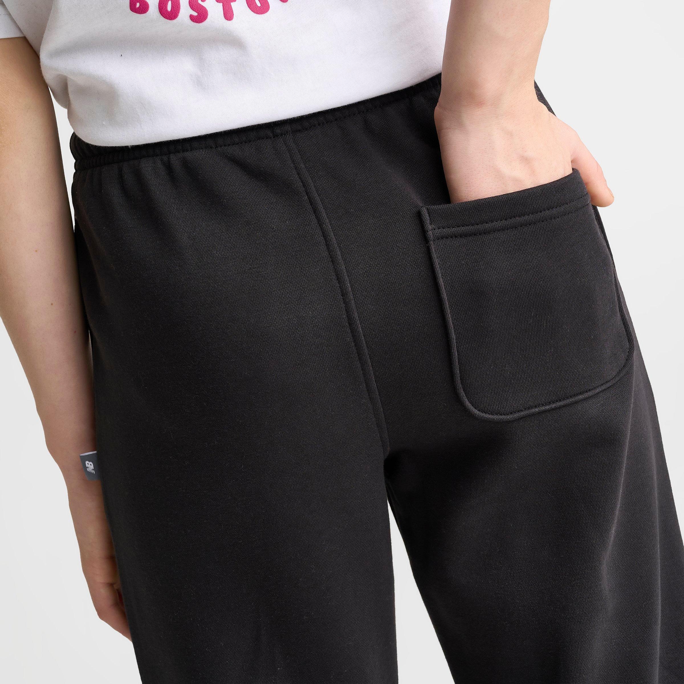Girls' Big Kids' New Balance Chenille Arch Jogger Pants - Caviar - view 6