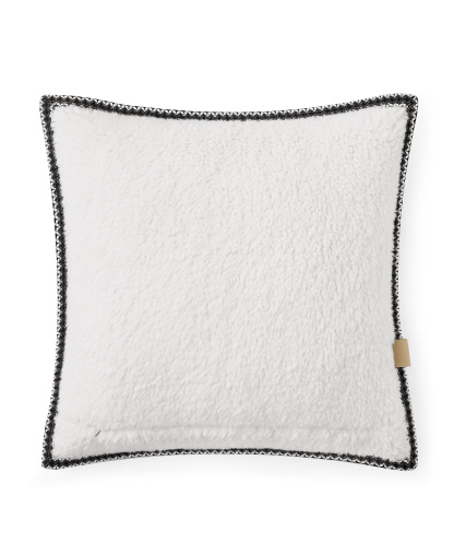 Kirkwood UGG Braid Decorative Pillow, 20" x 20" - Charcoal