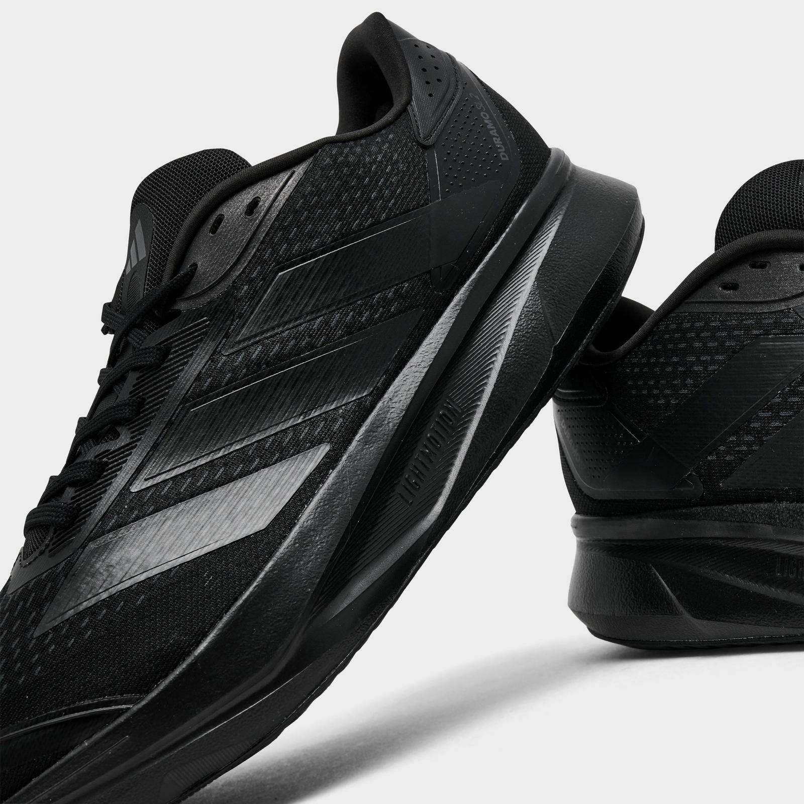 Men's adidas Duramo SL 2.0 Running Shoes - Black/Black/Black - view 3