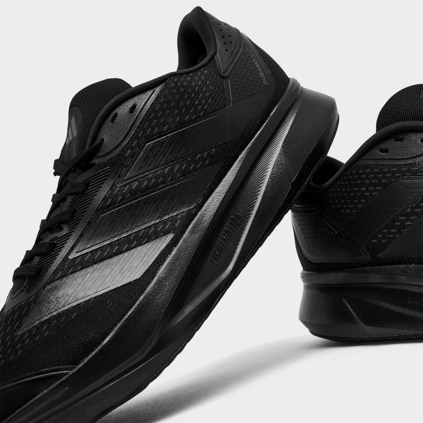 Men's adidas Duramo SL 2.0 Running Shoes - Black/Black/Black - view 3