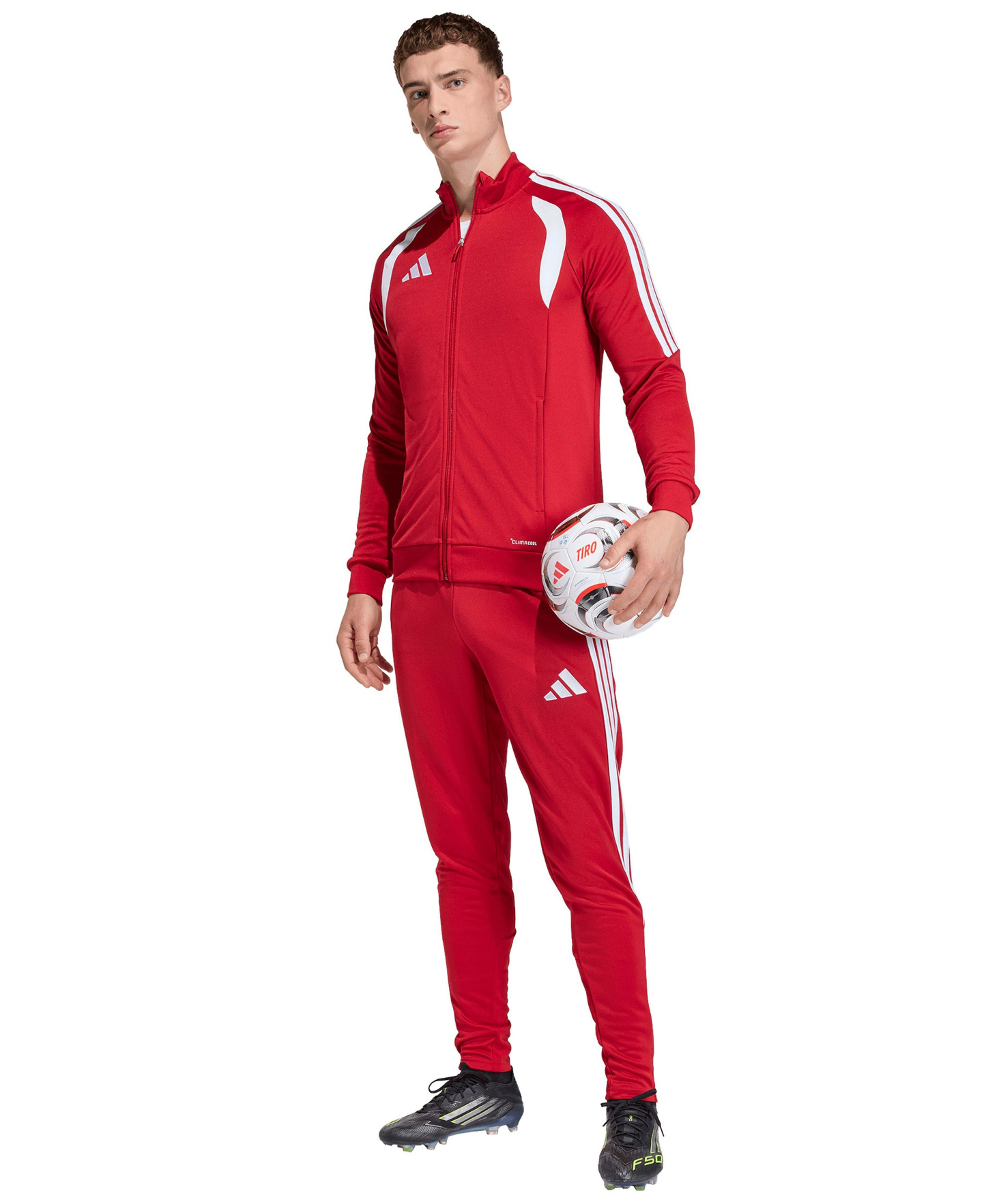 adidas Men's Tiro 26 League Zip-Front Training Jacket - Team Power Red