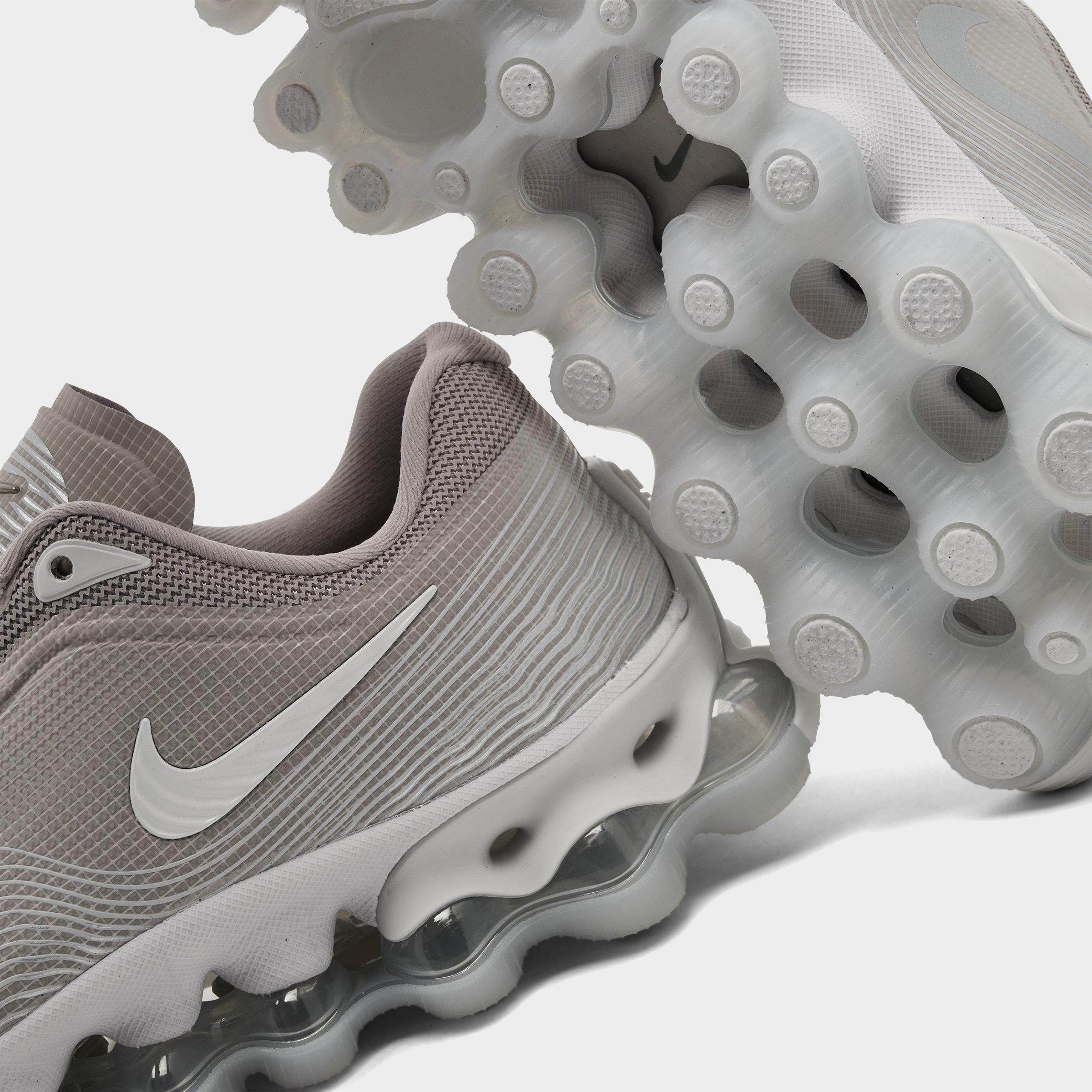 Big Kids' Nithtke Air Liquid Max Casual Shoes - Moon Particle/Metallic Silver/Vast Grey - Detail shot