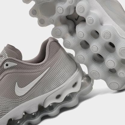Big Kids' Nithtke Air Liquid Max Casual Shoes - Moon Particle/Metallic Silver/Vast Grey - Detail shot