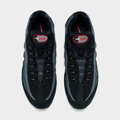 Men's Nithtke Air Max 95 Big Bubble Scorpion Casual Shoes - Part 3 - Black/Anthracite/Dark Smoke Grey/Black - Top view