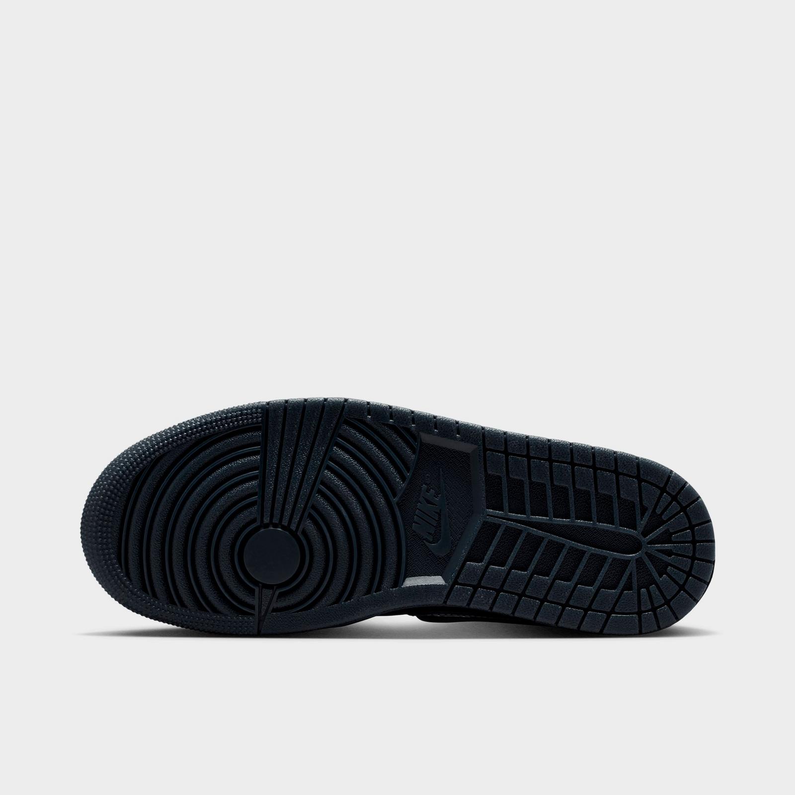 Women's Air Jordan 1 Low Method of Make Casual Shoes - Black/White/Anthracite/Metallic Silver - view 6