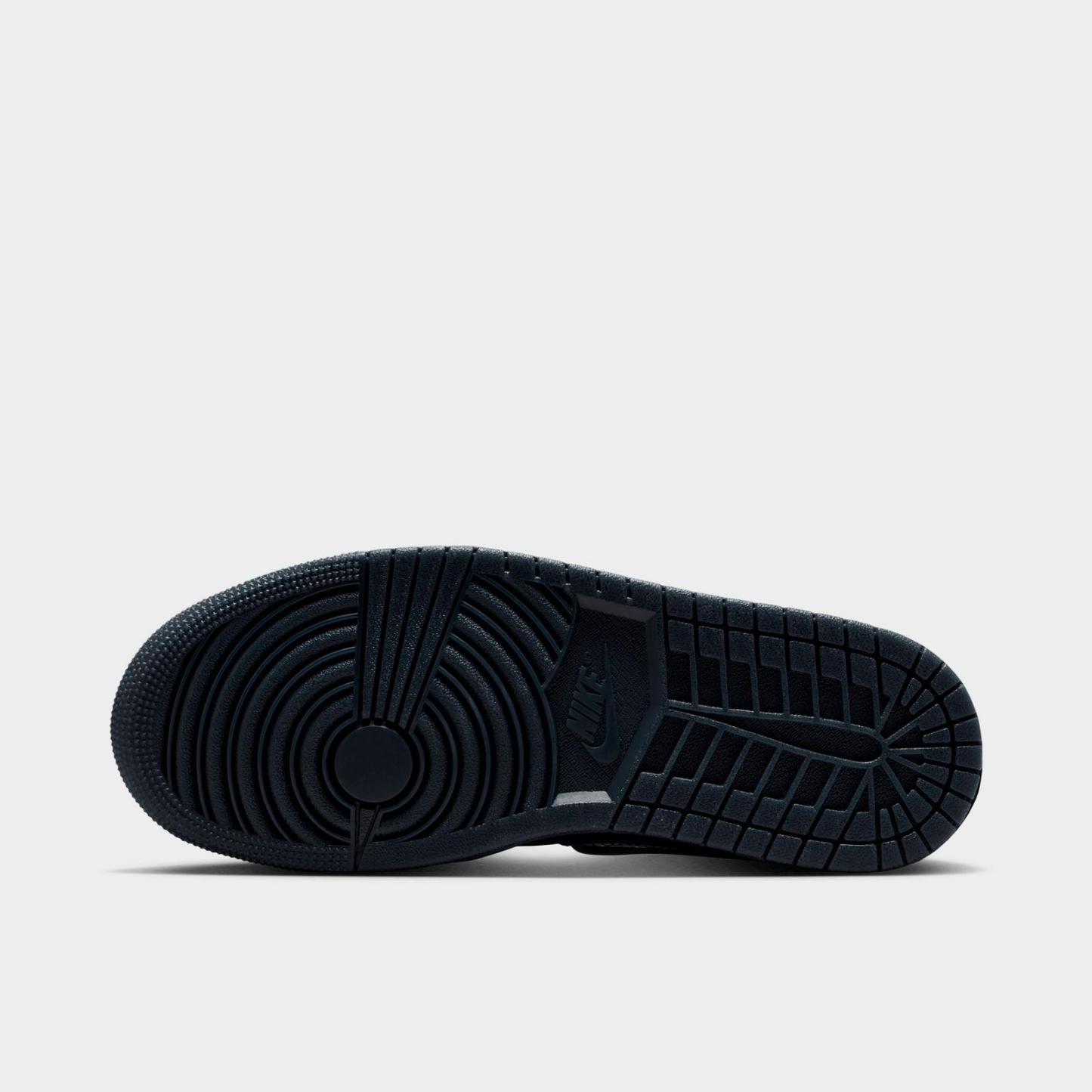 Women's Air Jordan 1 Low Method of Make Casual Shoes - Black/White/Anthracite/Metallic Silver - view 6